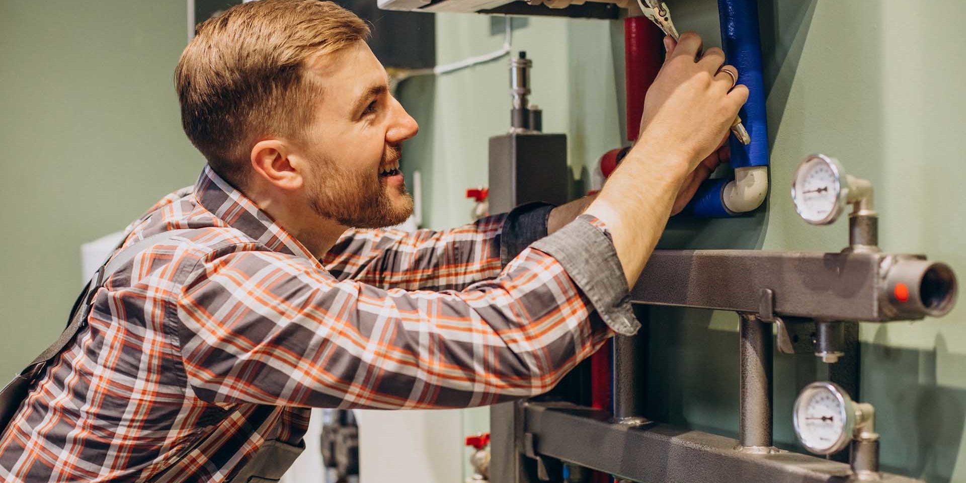 mantenimiento regular de la caldera