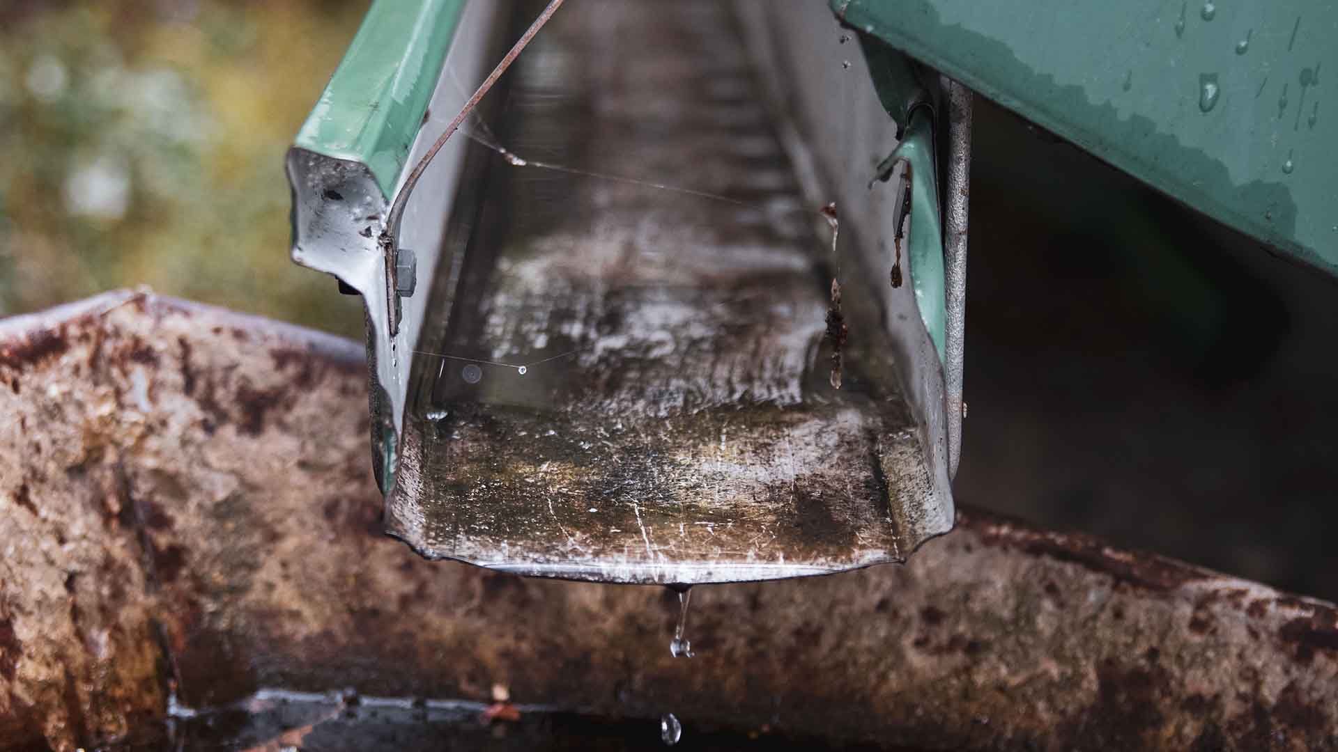 Atascos en canalones ante tormentas de verano